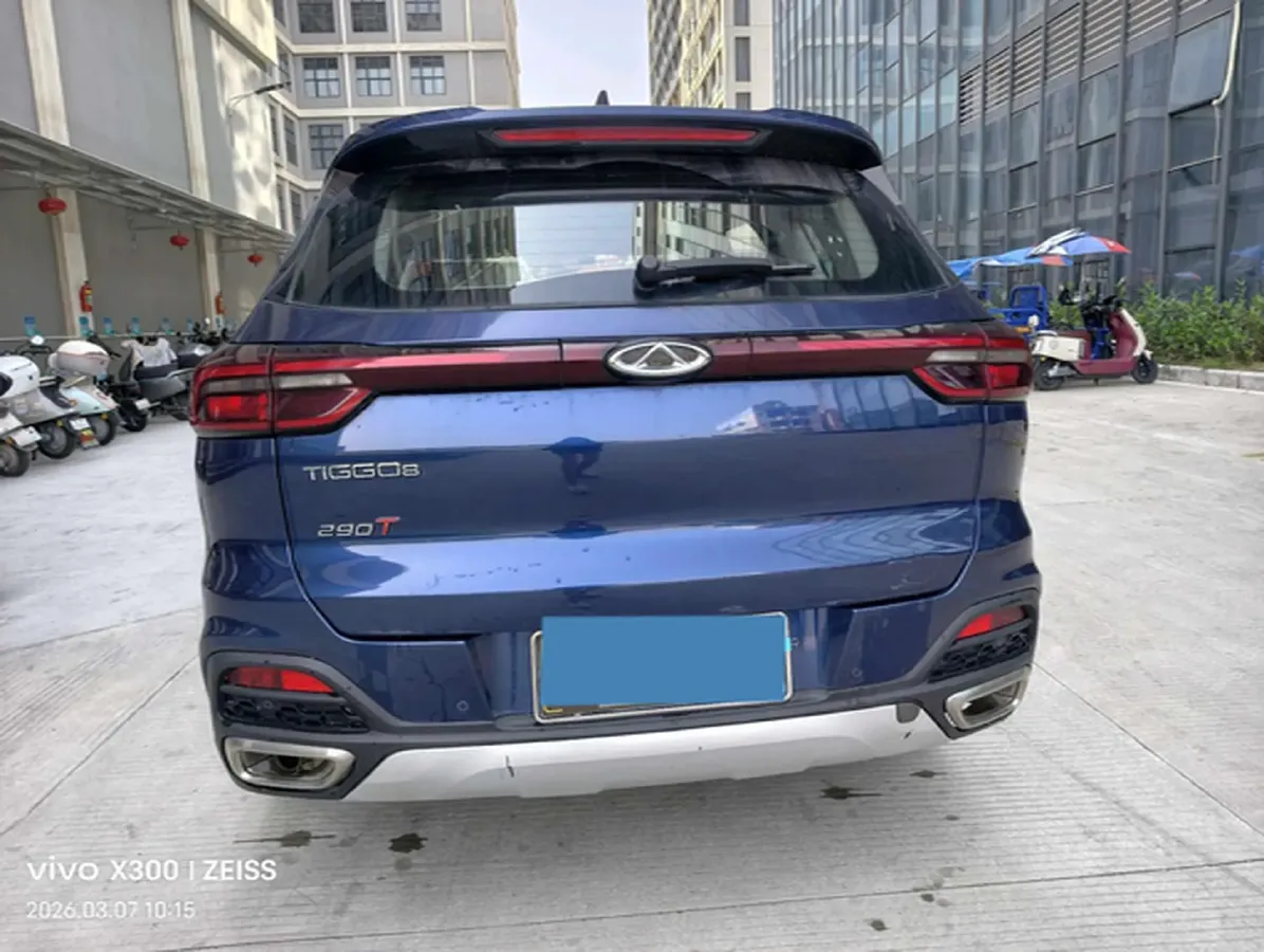 2019 Chery Tiggo 8 1.6T 197HP L4 7DCT,autocango,china used car exporter,china ev exporter,chinese used car exporter,chinese used ev exporter