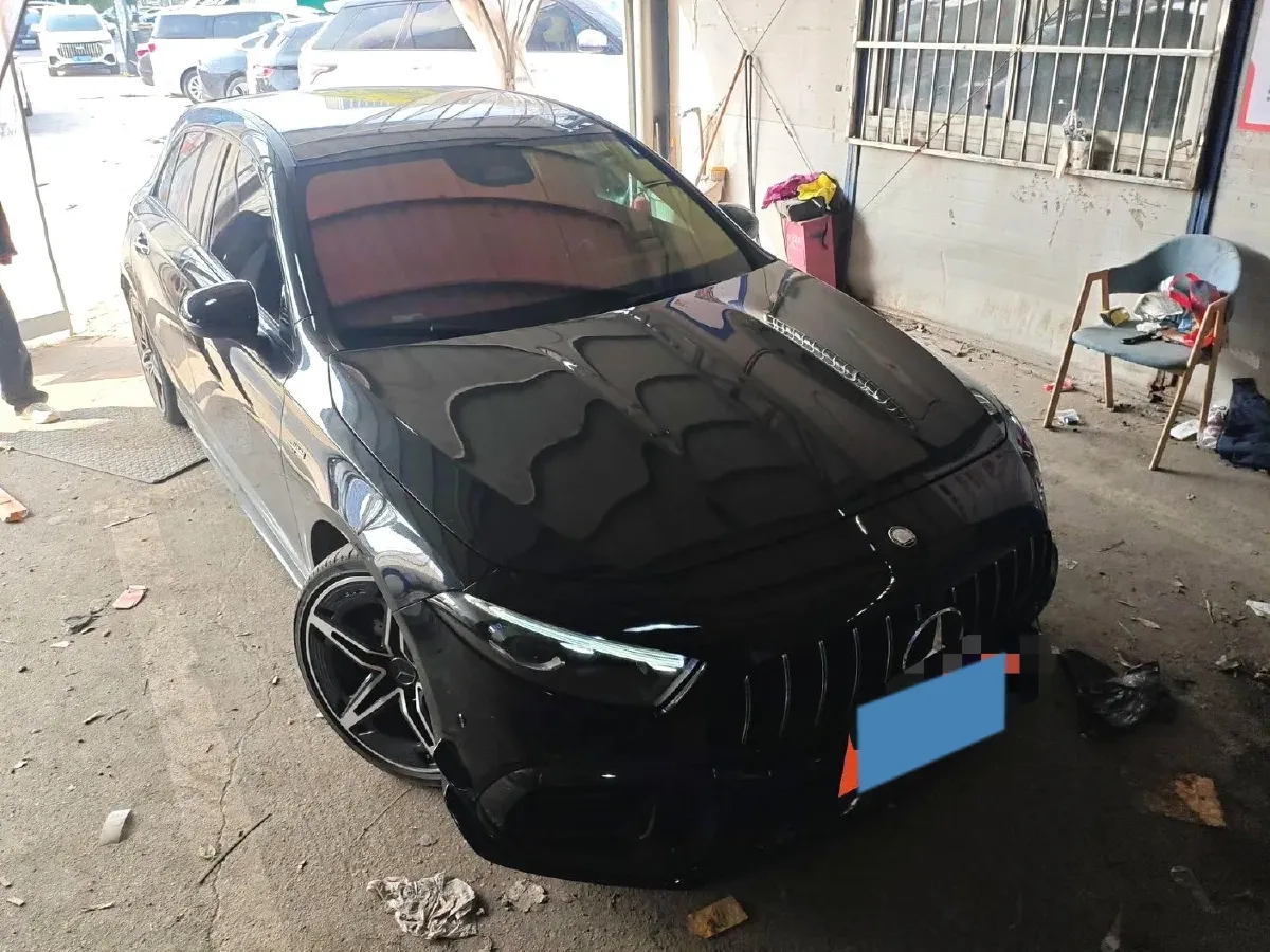 2024 Mercedes-Benz A AMG 2.0T 306HP L4 8DCT,autocango,china used car exporter,china ev exporter,chinese used car exporter,chinese used ev exporter
