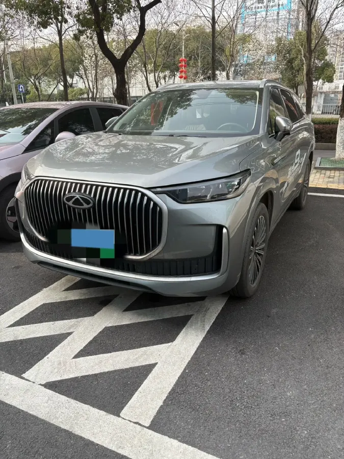 2025 Chery Tiggo 9 2.0T 261HP L4 8AT,autocango,china used car exporter,china ev exporter,chinese used car exporter,chinese used ev exporter