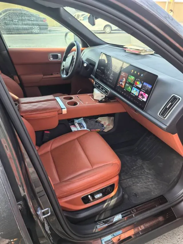 2022 Li L9 Range Extended 154HP REEV 42.6KWH,autocango,china used car exporter,china ev exporter,chinese used car exporter,chinese used ev exporter