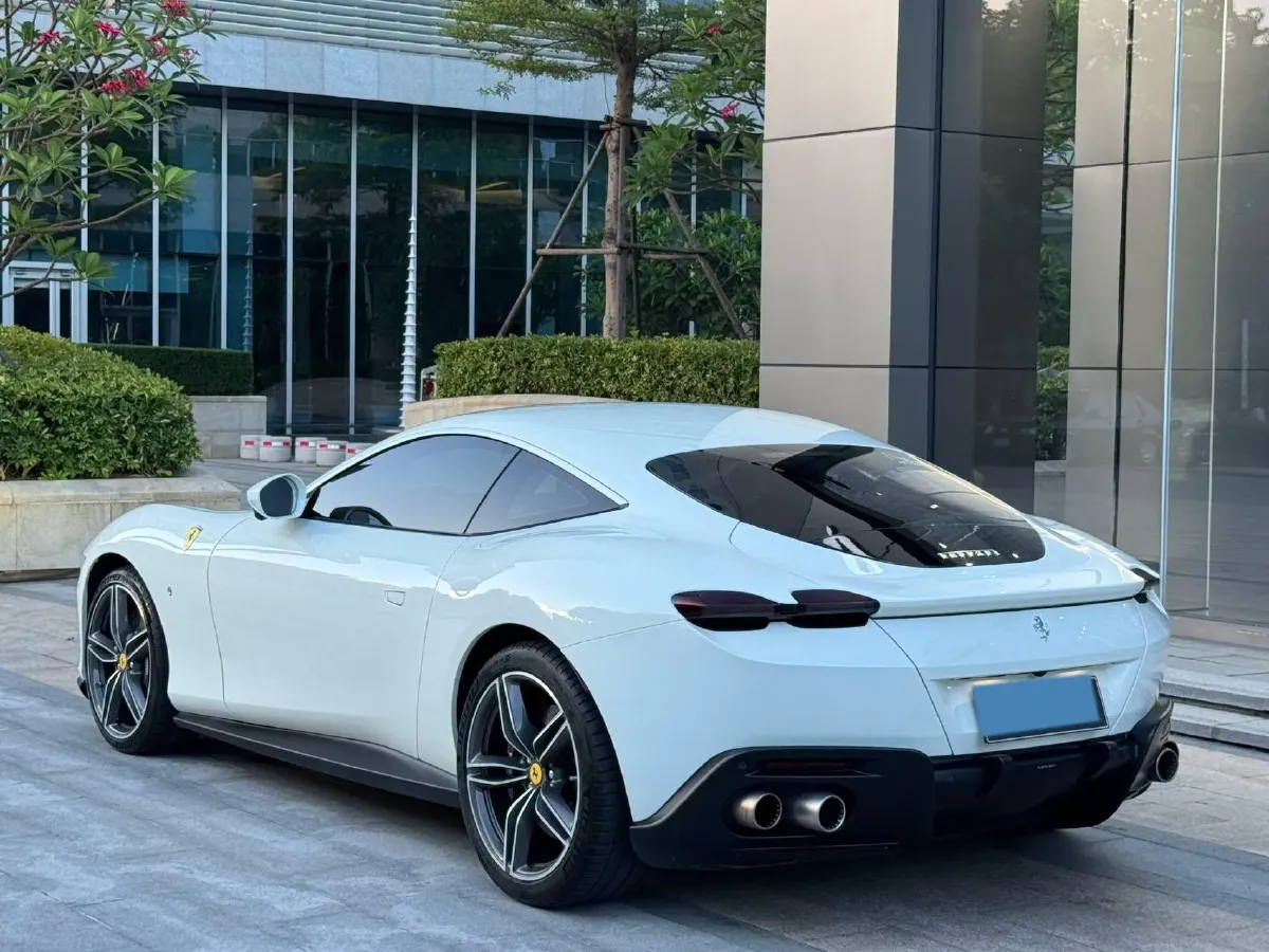 2020 Ferrari Roma 3.9T 620HP V8 8DCT,autocango,china used car exporter,china ev exporter,chinese used car exporter,chinese used ev exporter