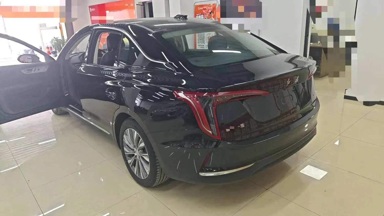 2023 HongQi E-QM5 BEV 54KWH,autocango,china used car exporter,china ev exporter,chinese used car exporter,chinese used ev exporter