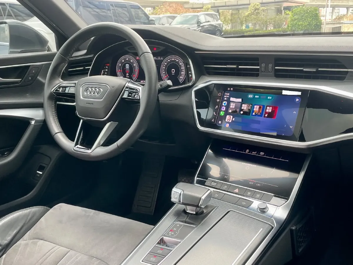 2020 Audi A6L 2.0T 224HP L4 7DCT,autocango,china used car exporter,china ev exporter,chinese used car exporter,chinese used ev exporter