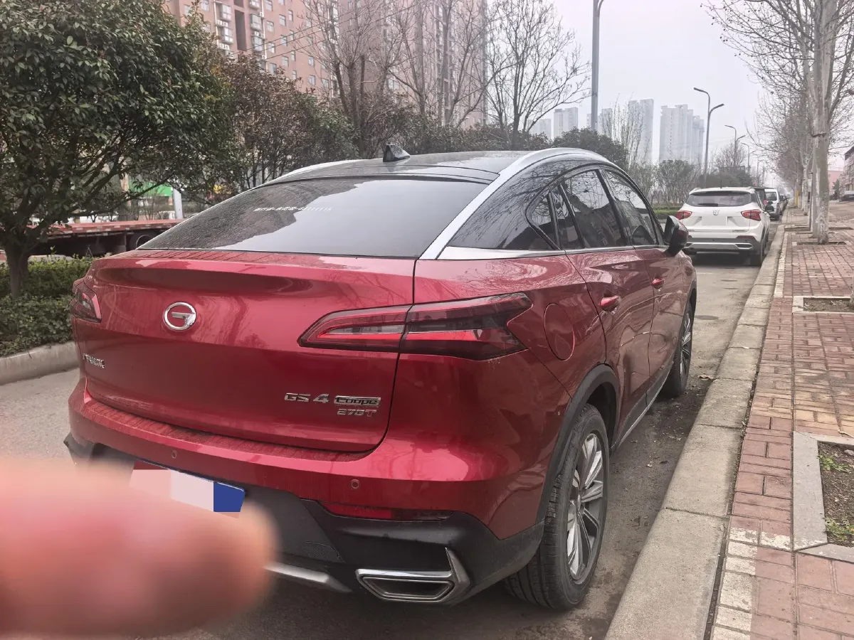 2020 GAC Trumpchi GS4 COUPE 1.5T 169HP L4 7DCT,autocango,china used car exporter,china ev exporter,chinese used car exporter,chinese used ev exporter