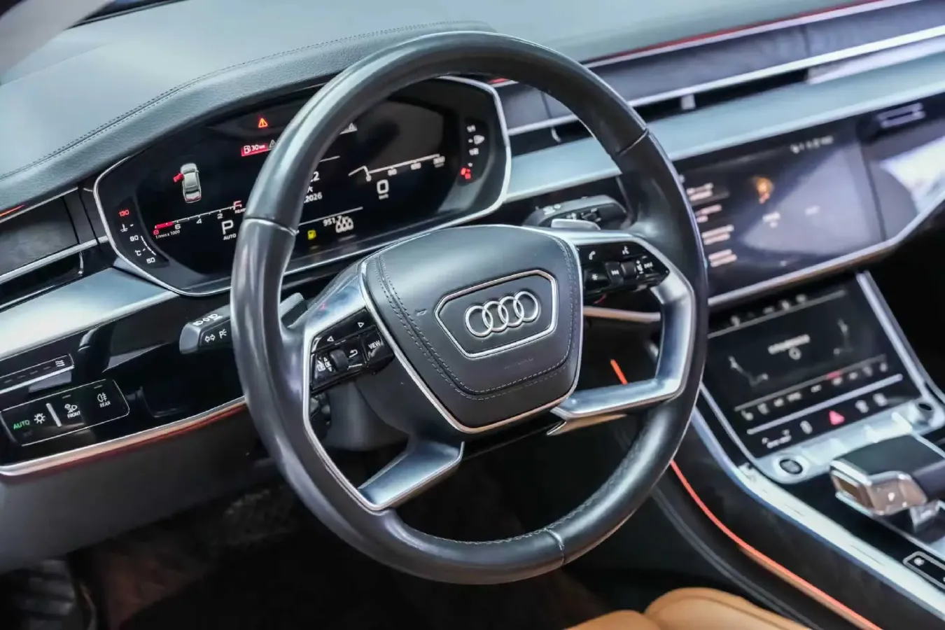 2023 Audi A8 3.0T 286HP V6 8AT,autocango,china used car exporter,china ev exporter,chinese used car exporter,chinese used ev exporter