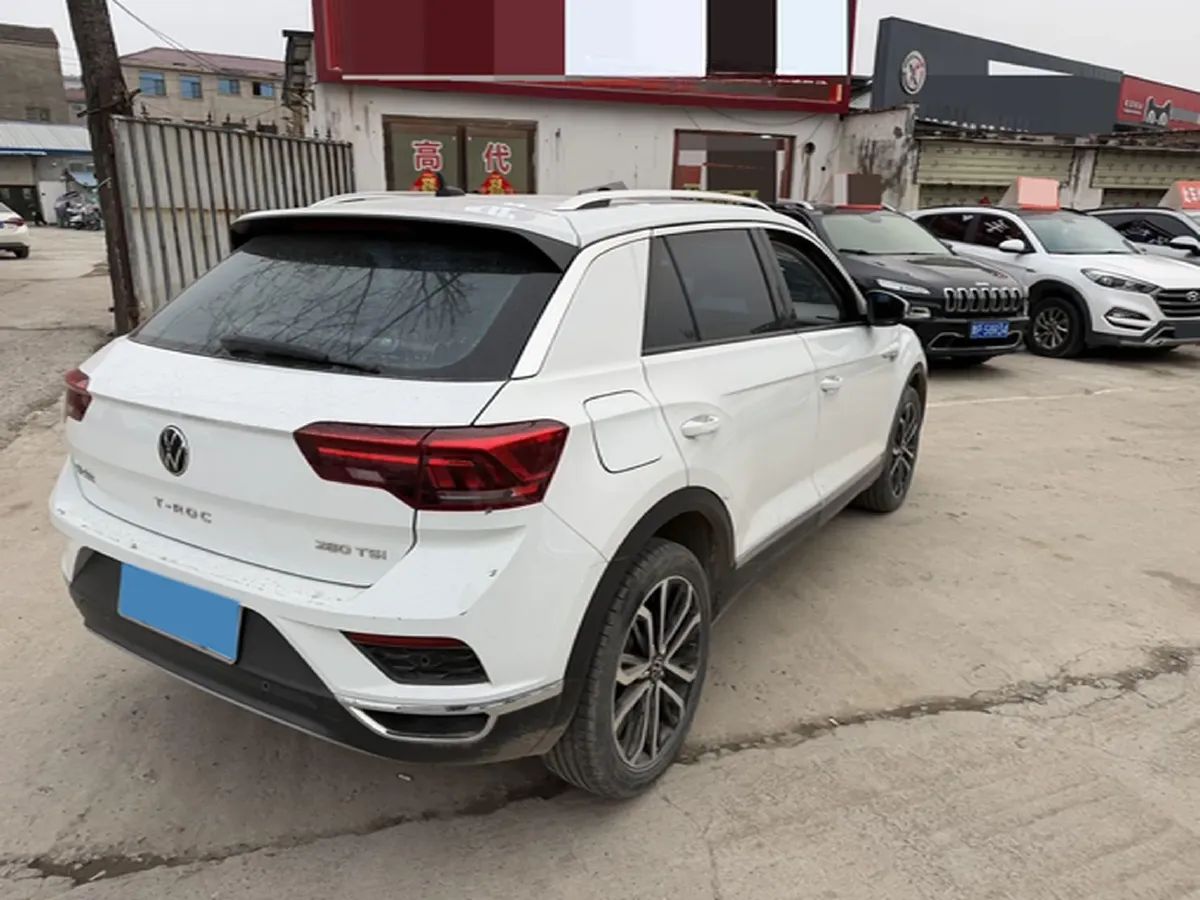 2021 Volkswagen T-Roc 1.4T 150HP L4 7DCT,autocango,china used car exporter,china ev exporter,chinese used car exporter,chinese used ev exporter