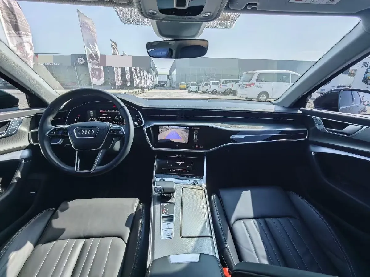 2023 Audi A6L 2.0T 190HP L4 7DCT,autocango,china used car exporter,china ev exporter,chinese used car exporter,chinese used ev exporter