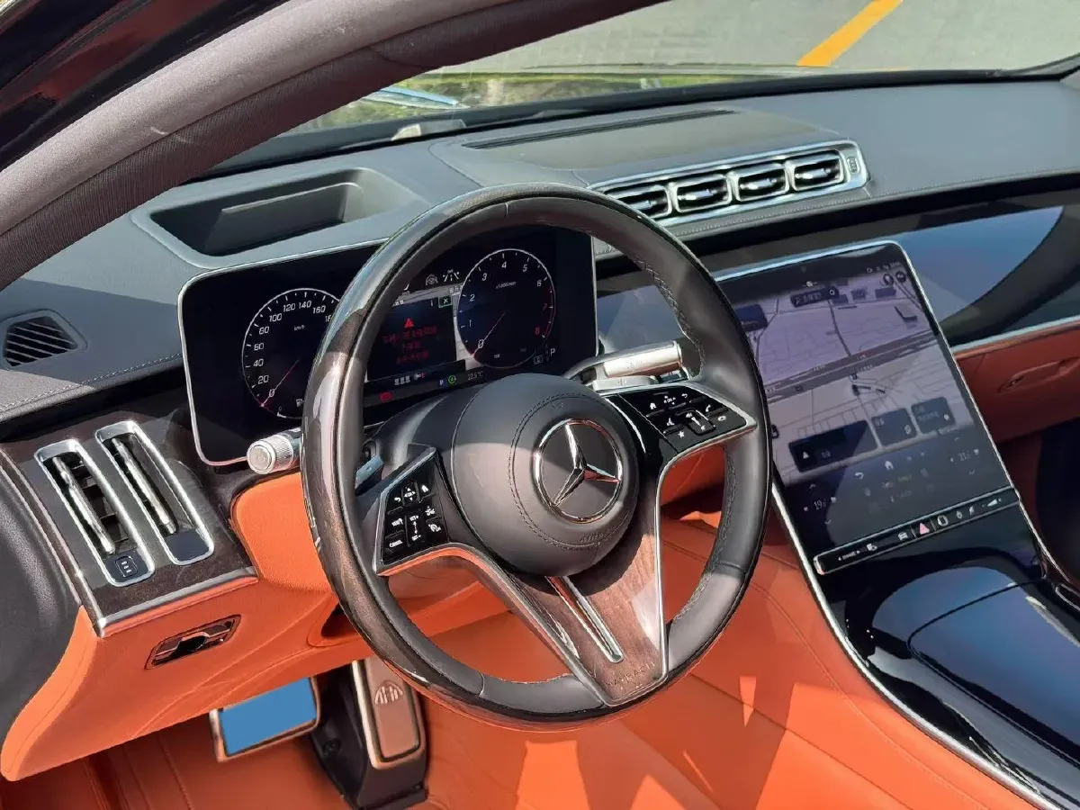 2021 Mercedes-Benz Maybach S Class 3.0T 367HP L6 9AT,autocango,china used car exporter,china ev exporter,chinese used car exporter,chinese used ev exporter