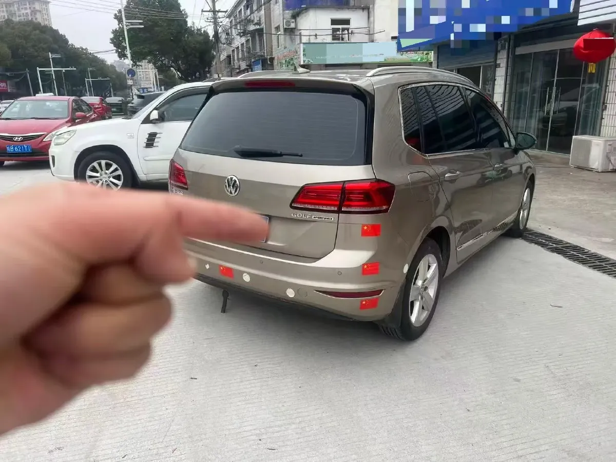 2018 Volkswagen Golf Sportsvan 1.6L 110HP L4 6AT,autocango,china used car exporter,china ev exporter,chinese used car exporter,chinese used ev exporter