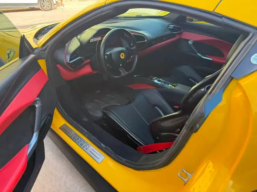 2021 Ferrari 296 3.0T 663HP V6 8DCT PHEV 7.45KWH,autocango,china used car exporter,china ev exporter,chinese used car exporter,chinese used ev exporter