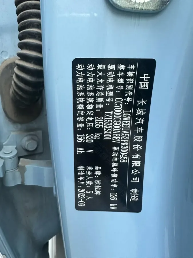 2022 Ora BalletCat BEV 49.92KWH,autocango,china used car exporter,china ev exporter,chinese used car exporter,chinese used ev exporter