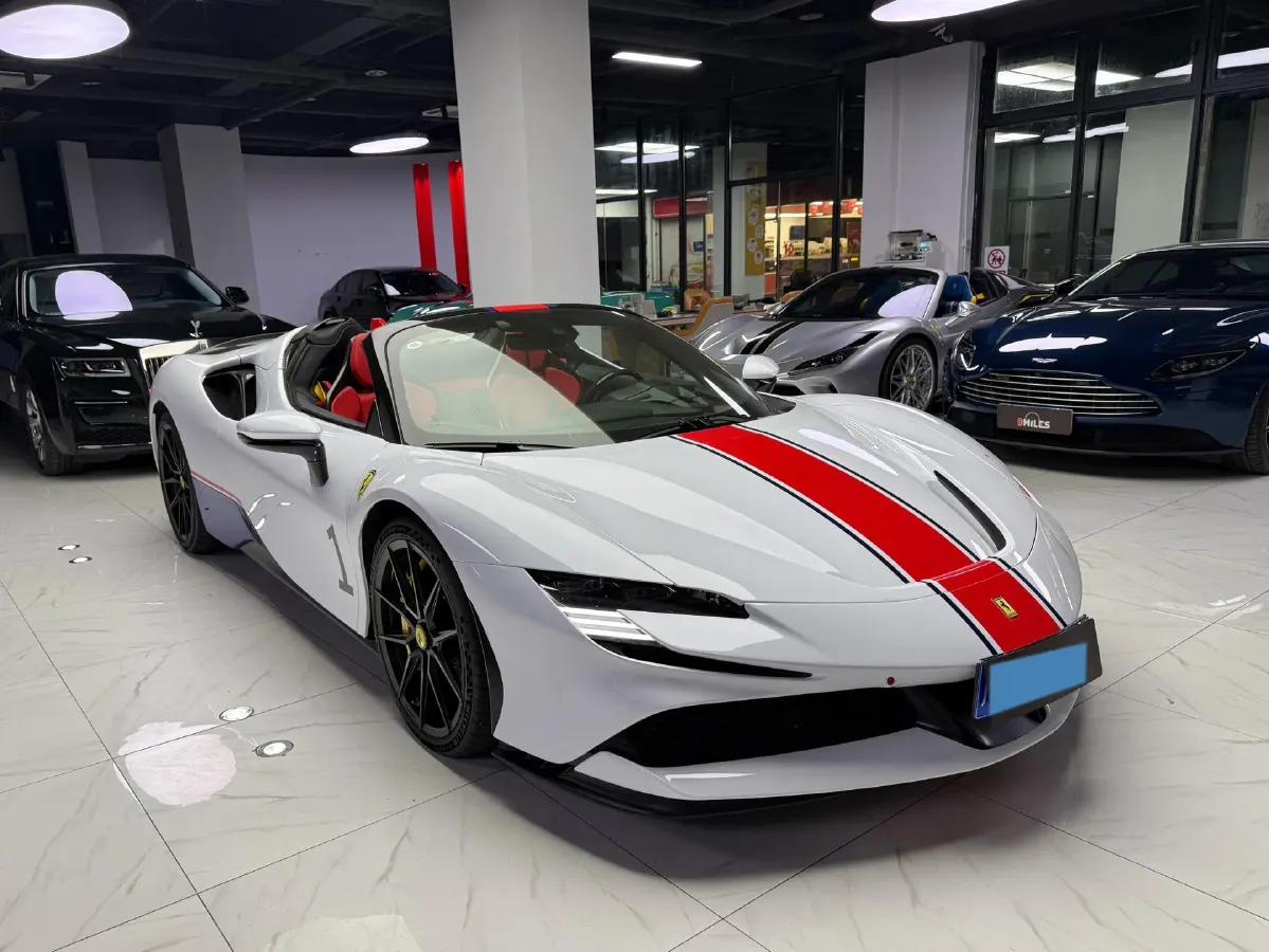 2021 Ferrari SF90 3.9T 781HP V8 8DCT PHEV 7.9KWH,autocango,china used car exporter,china ev exporter,chinese used car exporter,chinese used ev exporter