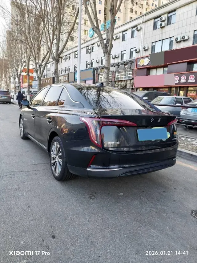 2021 HongQi E-QM5 BEV 54KWH,autocango,china used car exporter,china ev exporter,chinese used car exporter,chinese used ev exporter