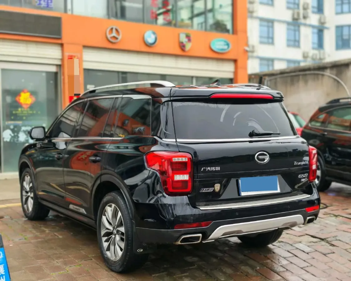 2017 GAC Trumpchi GS8 2.0T 201HP L4 6AT,autocango,china used car exporter,china ev exporter,chinese used car exporter,chinese used ev exporter