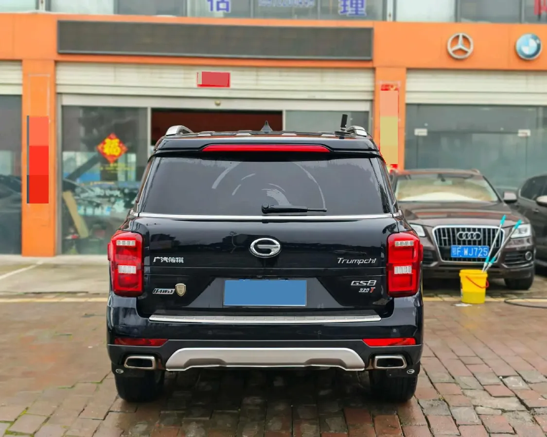 2017 GAC Trumpchi GS8 2.0T 201HP L4 6AT,autocango,china used car exporter,china ev exporter,chinese used car exporter,chinese used ev exporter