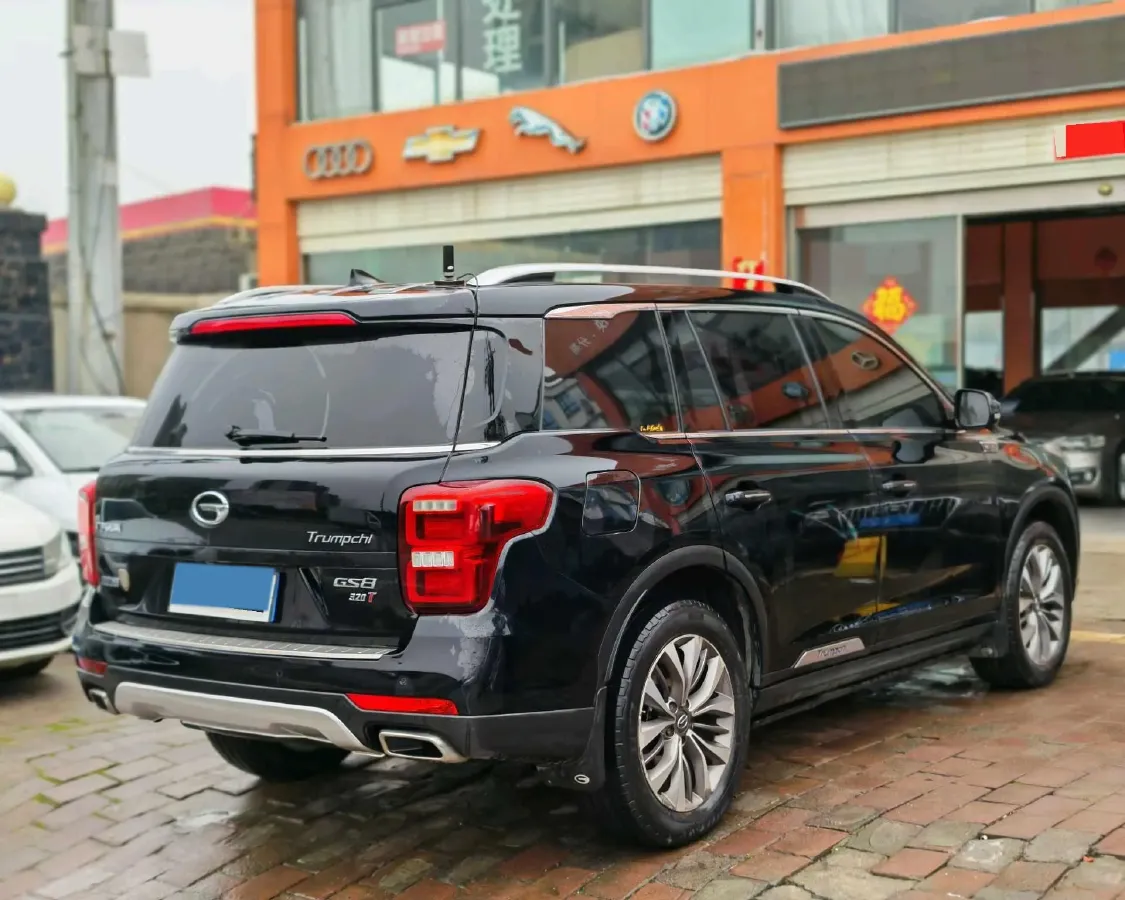 2017 GAC Trumpchi GS8 2.0T 201HP L4 6AT,autocango,china used car exporter,china ev exporter,chinese used car exporter,chinese used ev exporter
