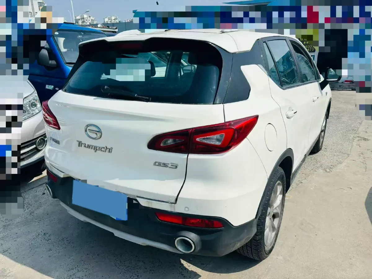 2017 GAC Trumpchi GS3 1.5L 114HP L4 6AT,autocango,china used car exporter,china ev exporter,chinese used car exporter,chinese used ev exporter