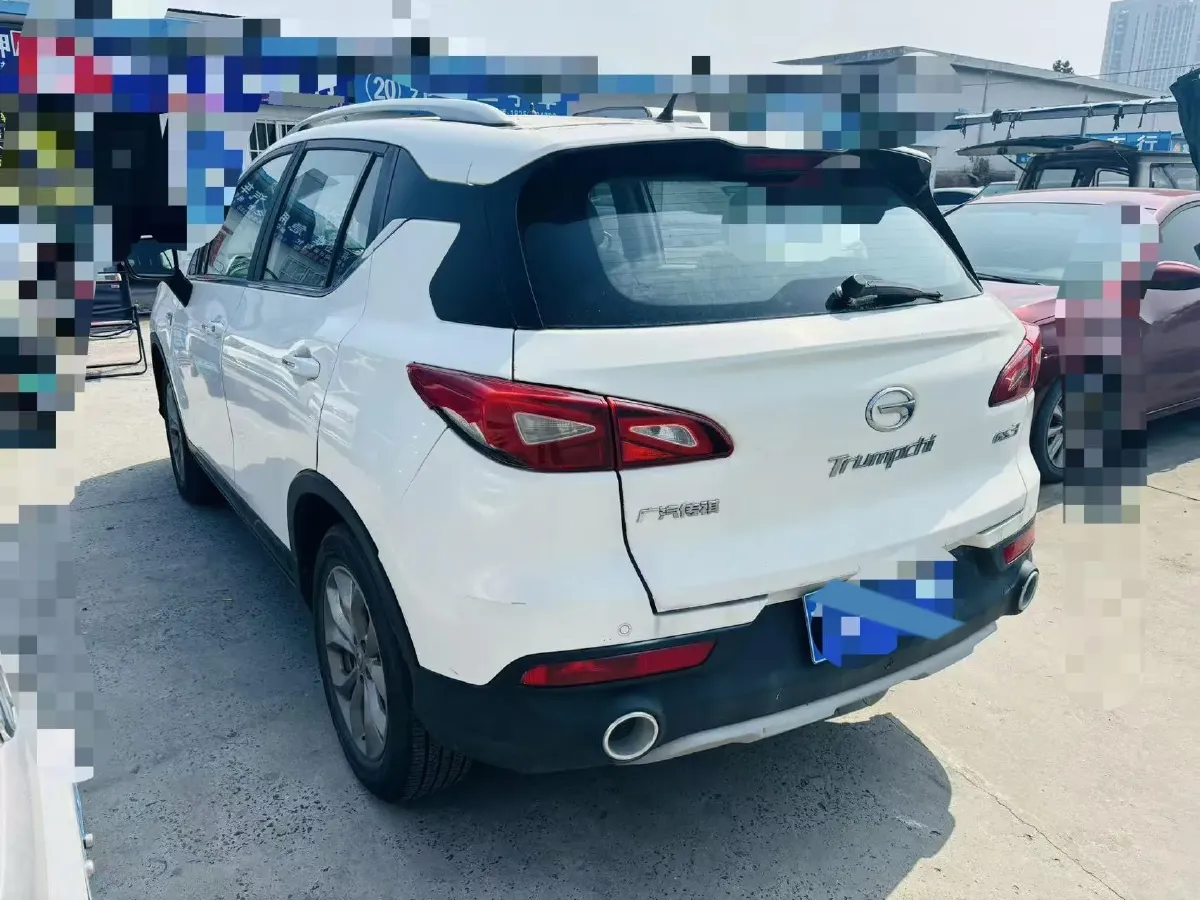 2017 GAC Trumpchi GS3 1.5L 114HP L4 6AT,autocango,china used car exporter,china ev exporter,chinese used car exporter,chinese used ev exporter