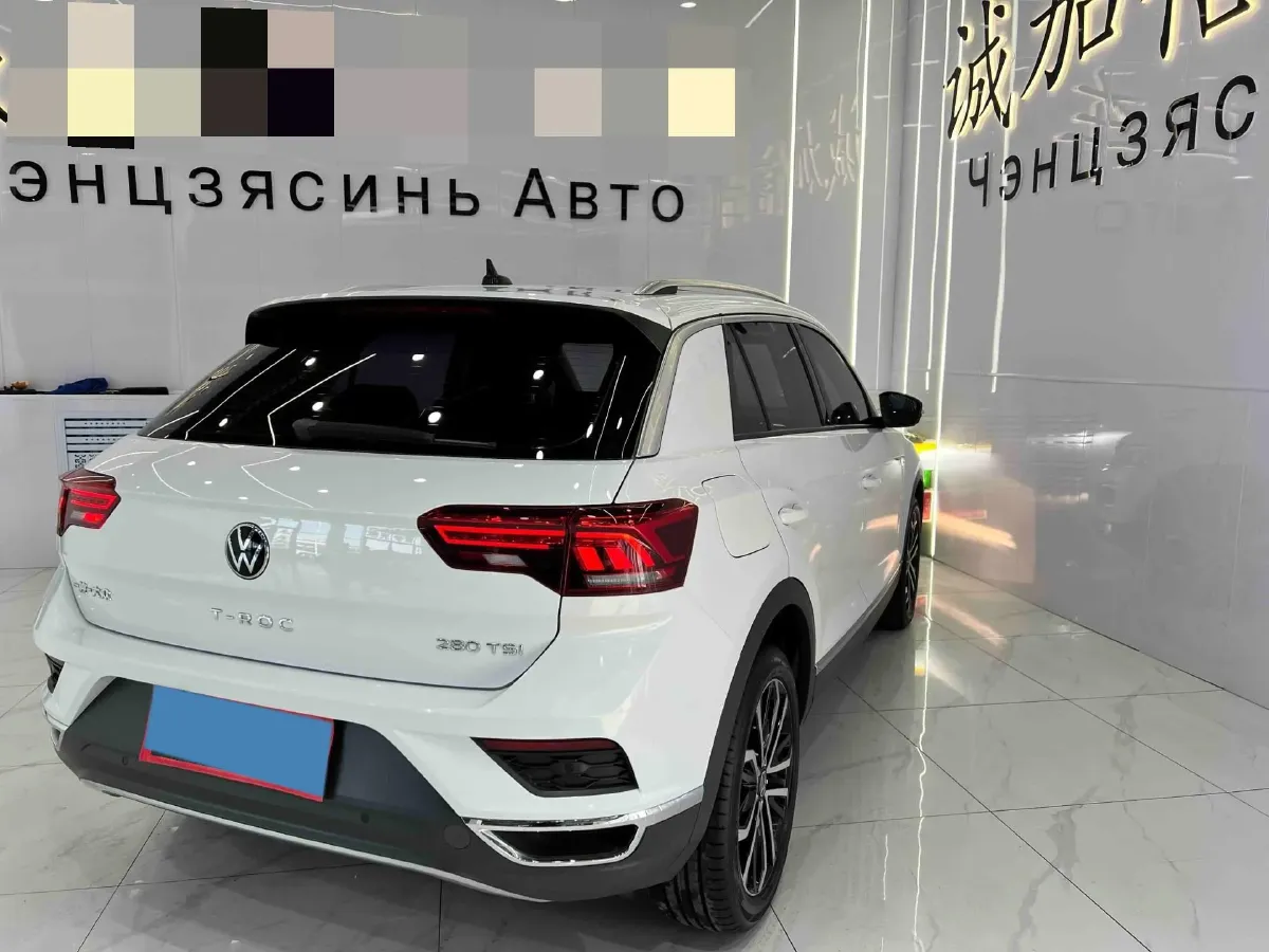 2022 Volkswagen T-Roc 1.4T 150HP L4 7DCT,autocango,china used car exporter,china ev exporter,chinese used car exporter,chinese used ev exporter