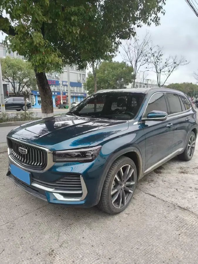 2021 Geely Monjaro 2.0T 218HP L4 7DCT,autocango,china used car exporter,china ev exporter,chinese used car exporter,chinese used ev exporter