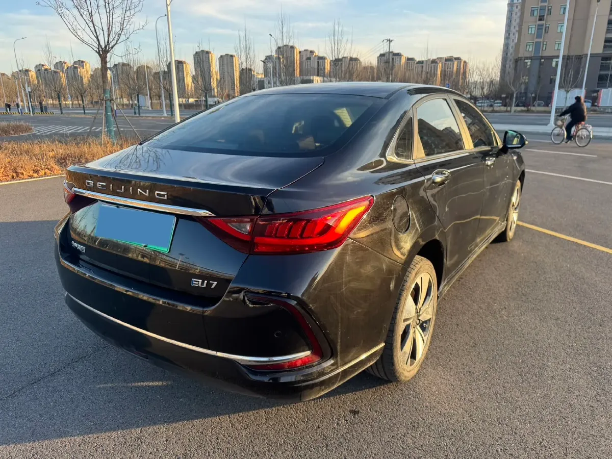 2019 BeiJing Auto EU7 BEV 60.225KWH,autocango,china used car exporter,china ev exporter,chinese used car exporter,chinese used ev exporter