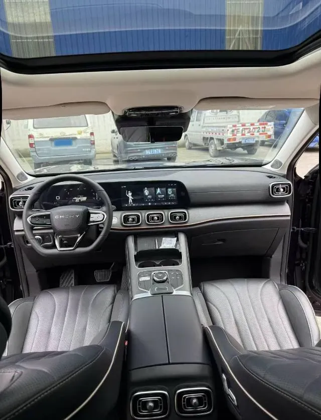 2023 Chery Tiggo 9 2.0T 261HP L4 7DCT,autocango,china used car exporter,china ev exporter,chinese used car exporter,chinese used ev exporter