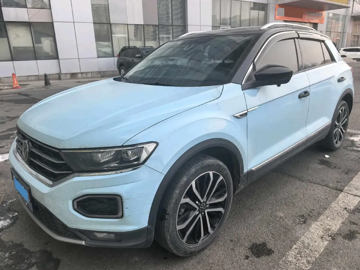 2021 Volkswagen T-Roc 1.4T 150HP L4 7DCT,autocango,china used car exporter,china ev exporter,chinese used car exporter,chinese used ev exporter
