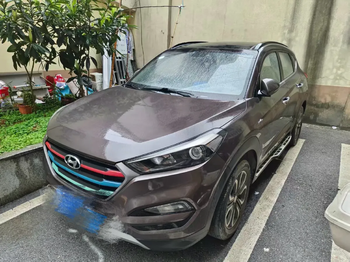 2015 Hyundai Tucson 1.6T 177HP L4 7DCT,autocango,china used car exporter,china ev exporter,chinese used car exporter,chinese used ev exporter