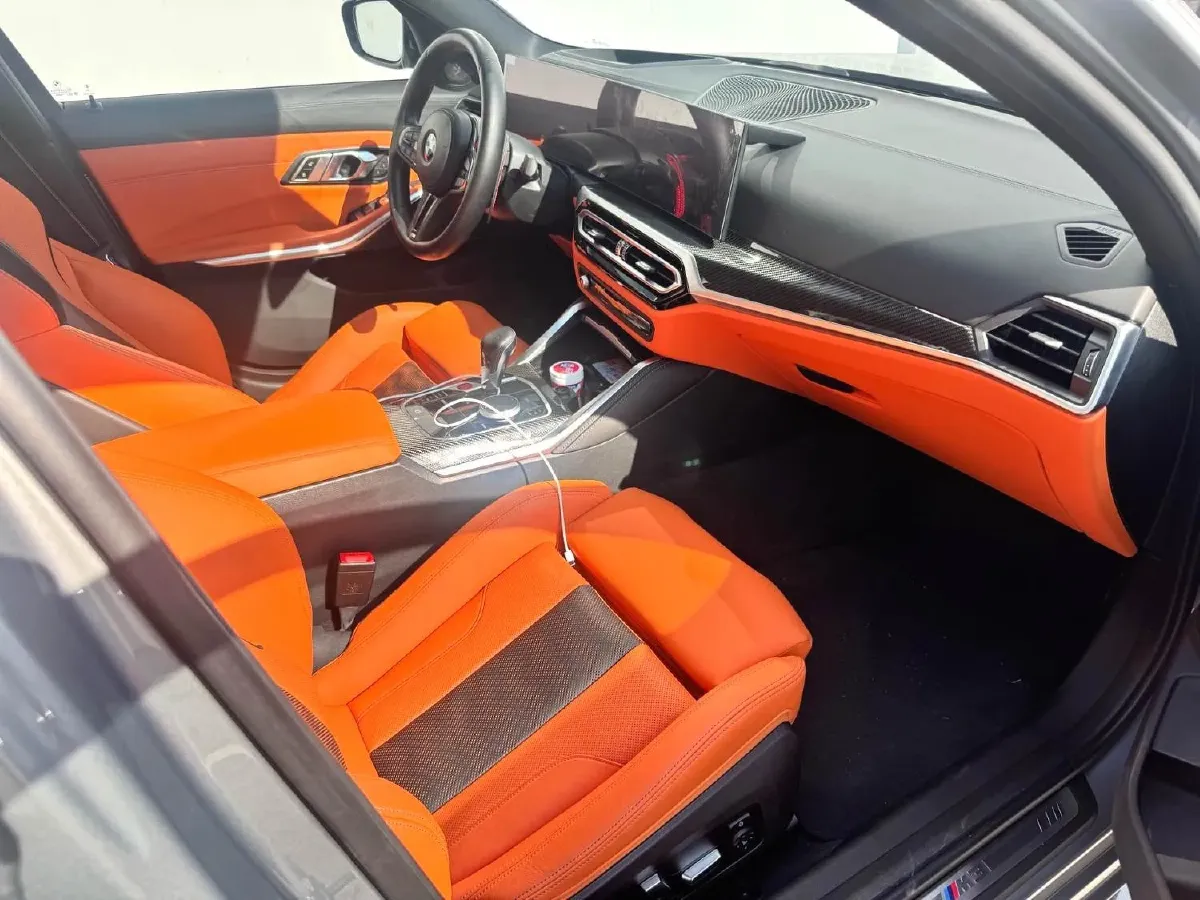 2023 BMW M3 3.0T 510HP L6 8AT,autocango,china used car exporter,china ev exporter,chinese used car exporter,chinese used ev exporter