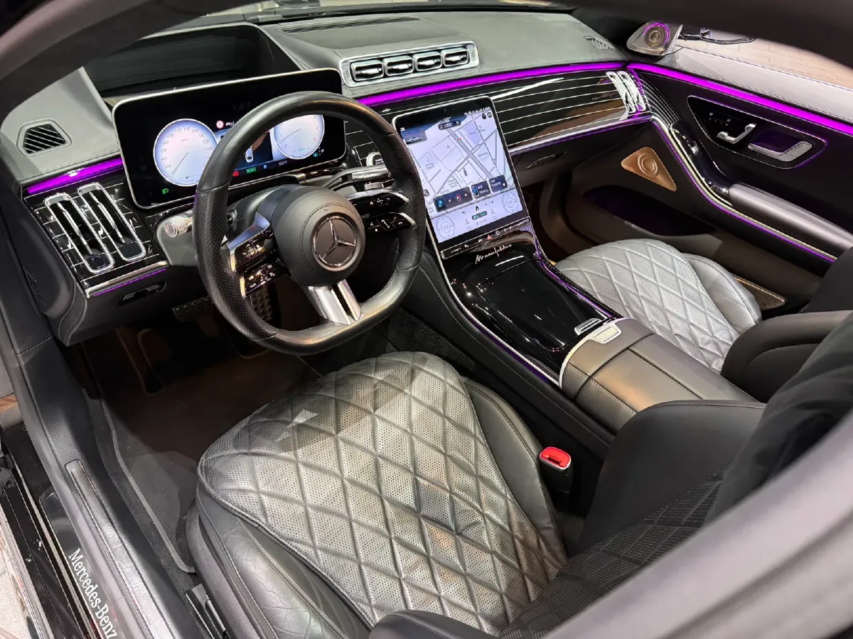 2021 Mercedes-Benz S Class 3.0T 435HP L6 9AT,autocango,china used car exporter,china ev exporter,chinese used car exporter,chinese used ev exporter