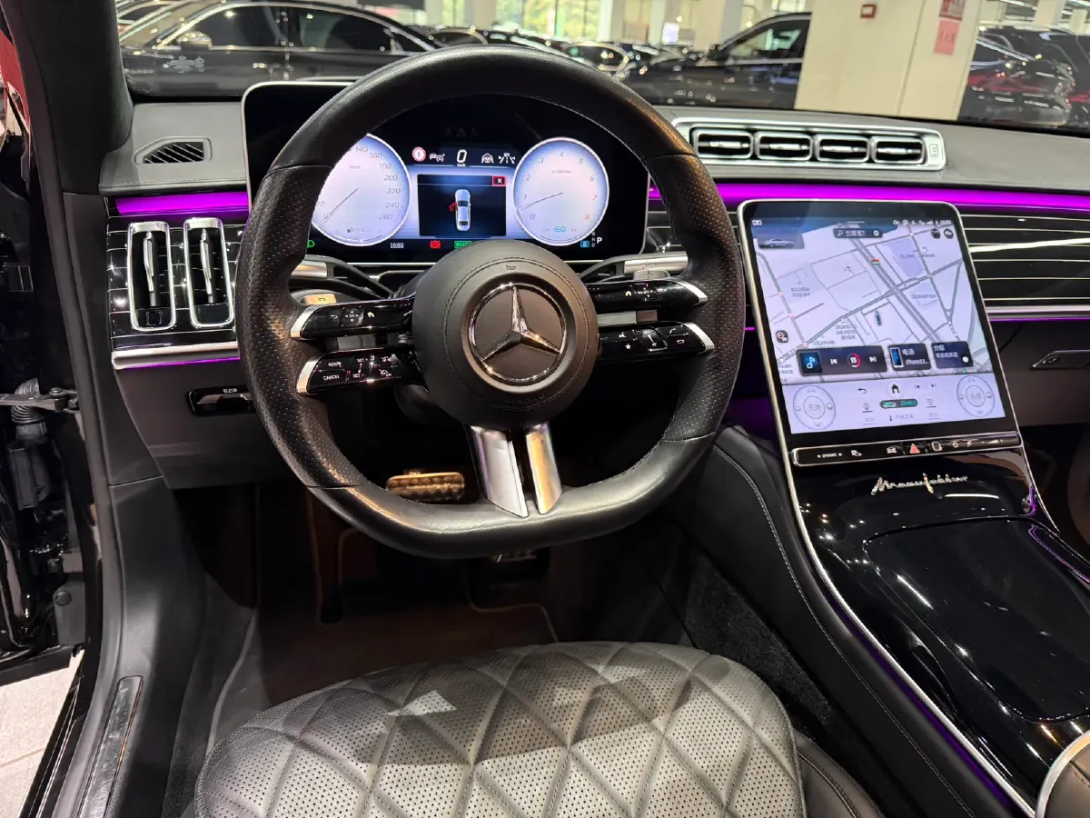 2021 Mercedes-Benz S Class 3.0T 435HP L6 9AT,autocango,china used car exporter,china ev exporter,chinese used car exporter,chinese used ev exporter