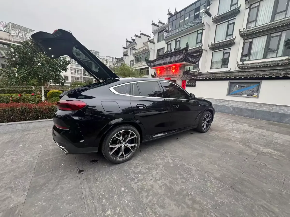 2021 BMW X6 3.0T 340HP L6 8AT,autocango,china used car exporter,china ev exporter,chinese used car exporter,chinese used ev exporter