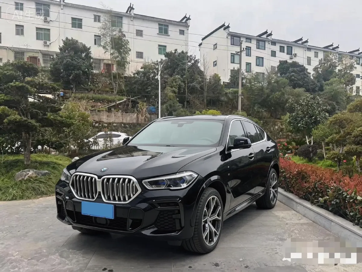 2021 BMW X6 3.0T 340HP L6 8AT,autocango,china used car exporter,china ev exporter,chinese used car exporter,chinese used ev exporter