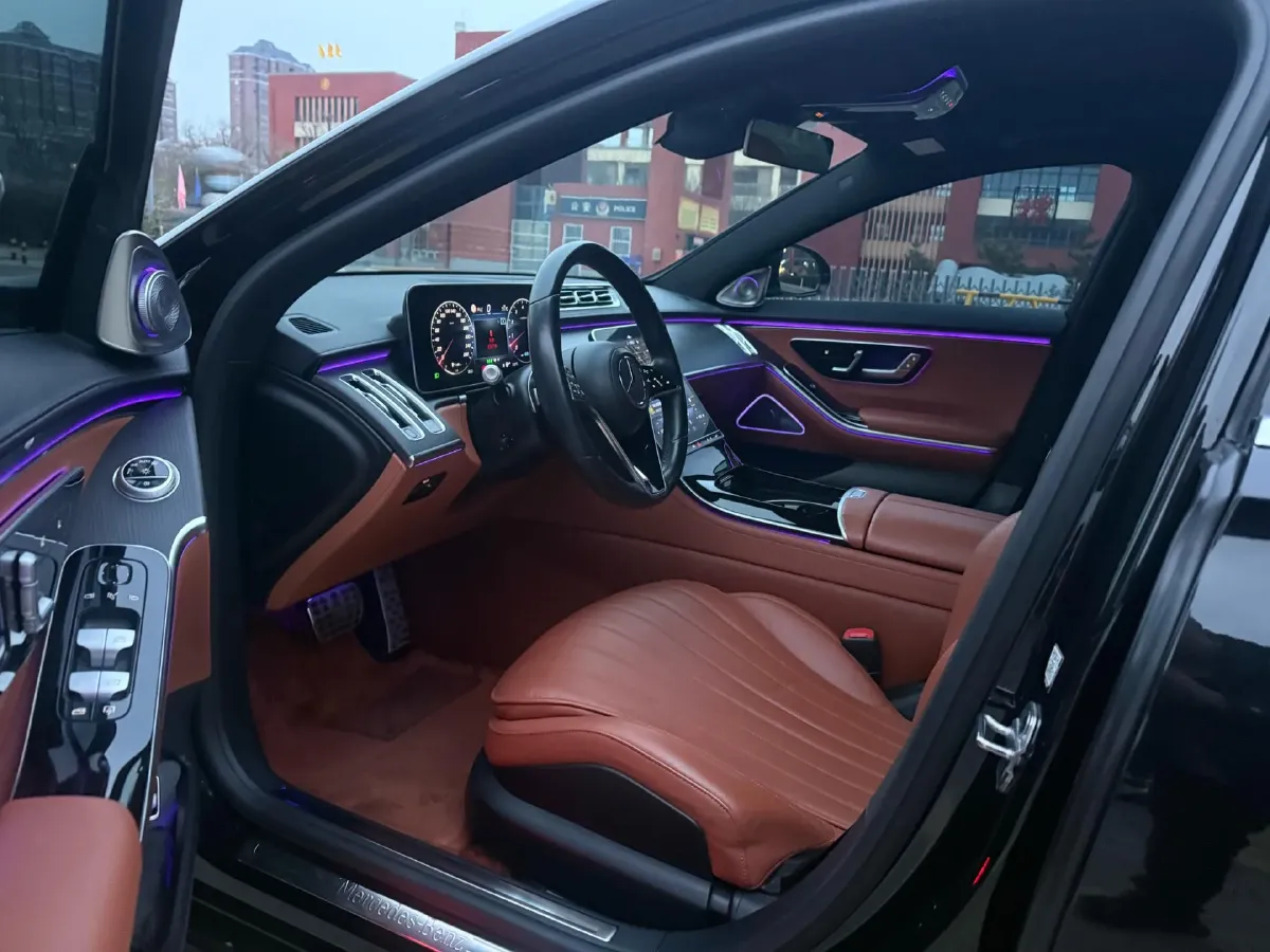 2022 Mercedes-Benz S Class 2.5T 313HP L6 9AT,autocango,china used car exporter,china ev exporter,chinese used car exporter,chinese used ev exporter