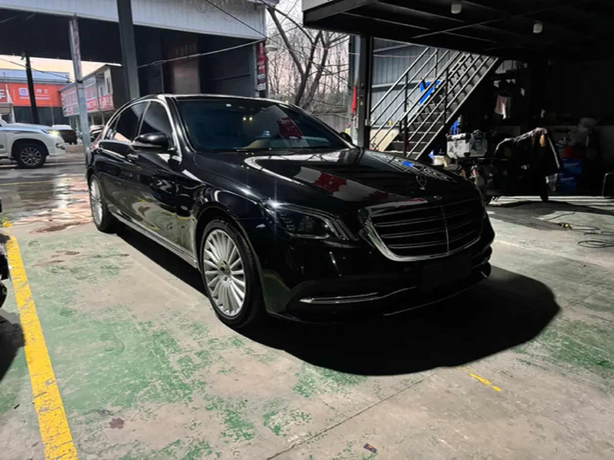 2020 Mercedes-Benz S Class 3.0T 299HP L6 9AT,autocango,china used car exporter,china ev exporter,chinese used car exporter,chinese used ev exporter
