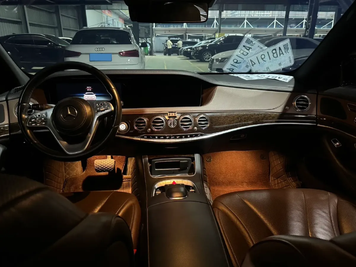 2020 Mercedes-Benz S Class 3.0T 299HP L6 9AT,autocango,china used car exporter,china ev exporter,chinese used car exporter,chinese used ev exporter