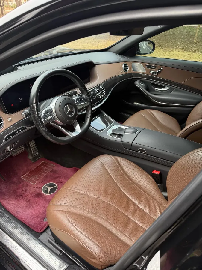 2020 Mercedes-Benz S Class 3.0T 367HP L6 9AT,autocango,china used car exporter,china ev exporter,chinese used car exporter,chinese used ev exporter