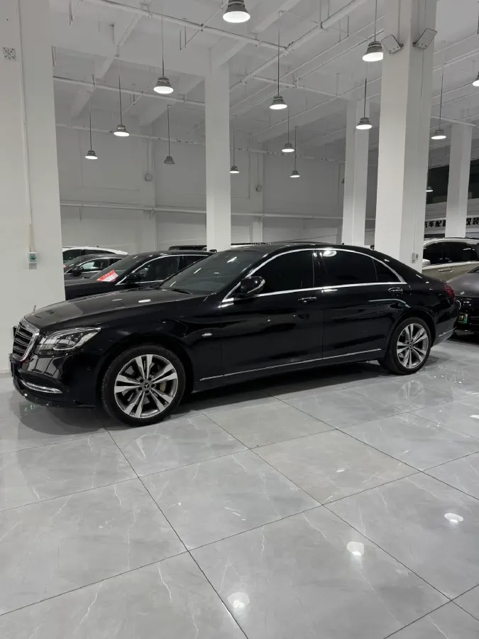 2020 Mercedes-Benz S Class 3.0T 299HP L6 9AT,autocango,china used car exporter,china ev exporter,chinese used car exporter,chinese used ev exporter