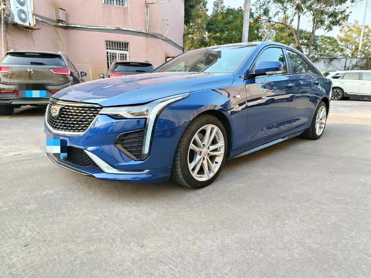 2021 Cadillac CT4 2.0T 237HP L4 8AT,autocango,china used car exporter,china ev exporter,chinese used car exporter,chinese used ev exporter