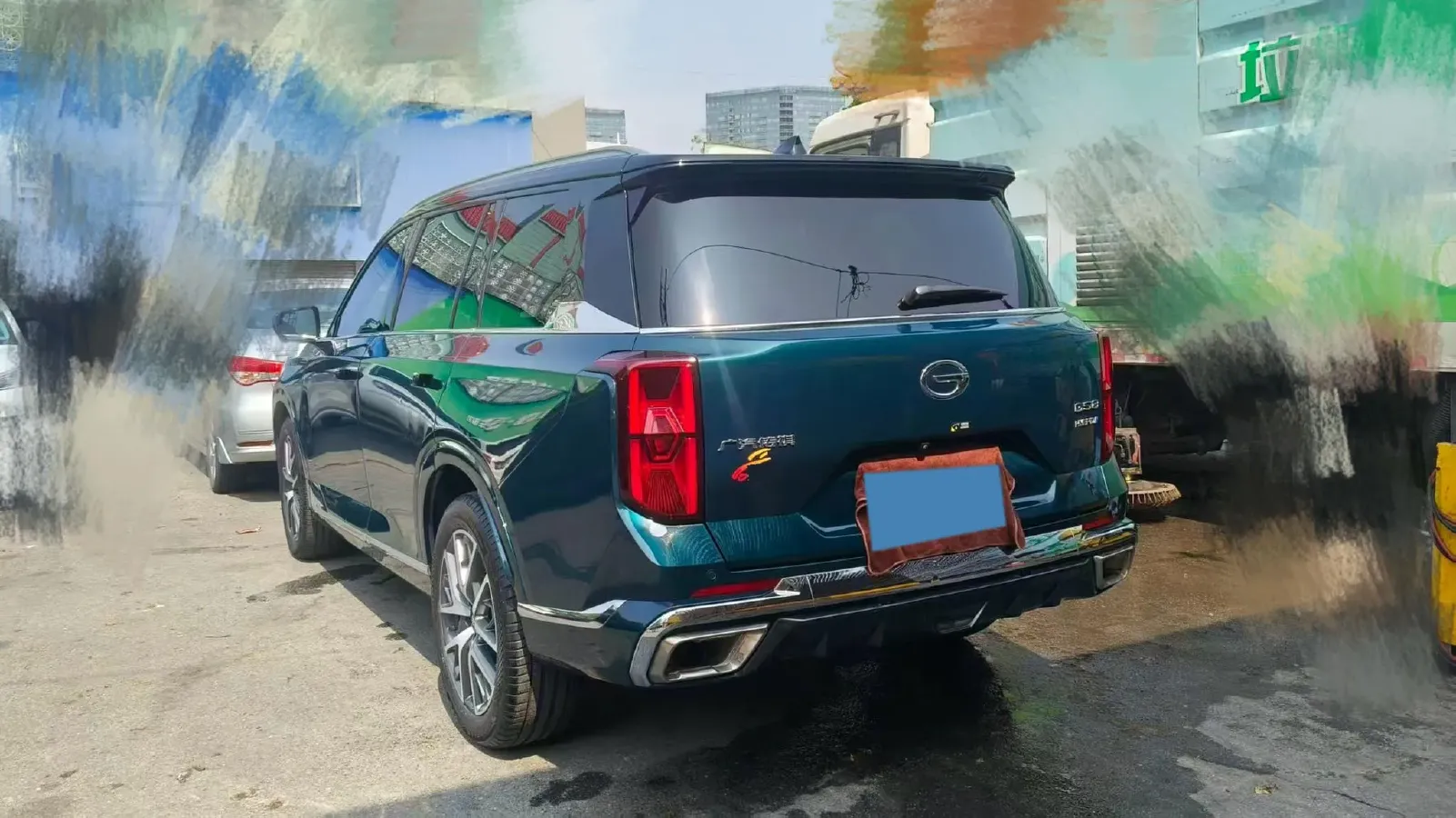 2022 GAC Trumpchi GS8 2.0T 190HP L4 E-CVT Hybrid,autocango,china used car exporter,china ev exporter,chinese used car exporter,chinese used ev exporter