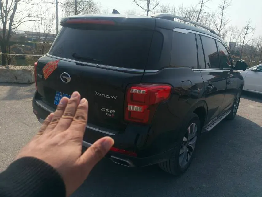 2017 GAC Trumpchi GS8 2.0T 201HP L4 6AT,autocango,china used car exporter,china ev exporter,chinese used car exporter,chinese used ev exporter