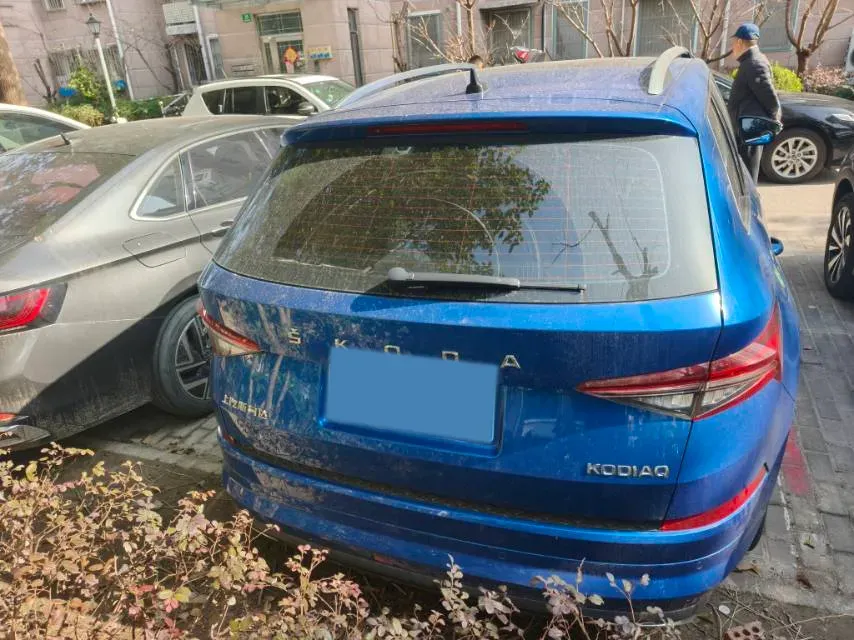 2022 Skoda Kodiak 2.0T 186HP L4 7DCT,autocango,china used car exporter,china ev exporter,chinese used car exporter,chinese used ev exporter