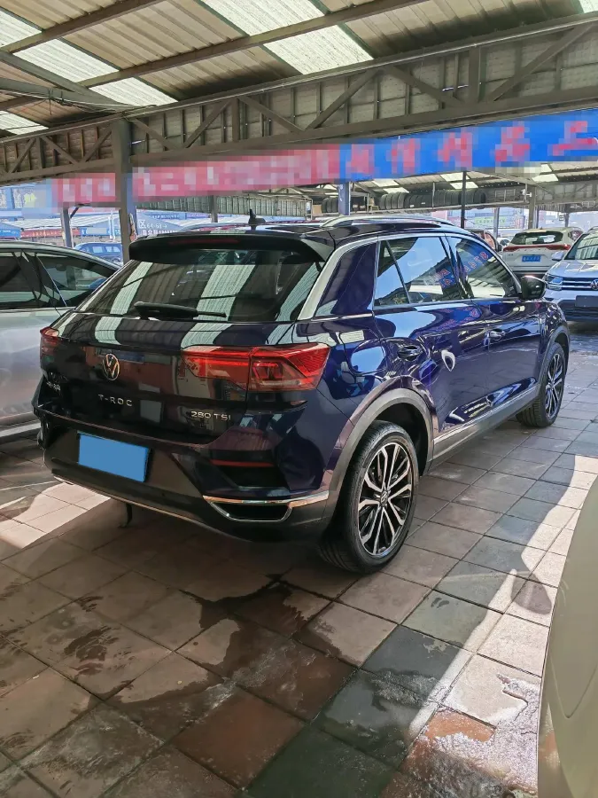2022 Volkswagen T-Roc 1.4T 150HP L4 7DCT,autocango,china used car exporter,china ev exporter,chinese used car exporter,chinese used ev exporter