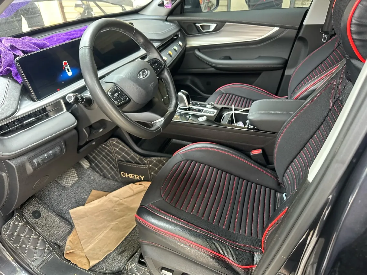 2021 Chery Tiggo 8 Plus 1.6T 197HP L4 7DCT,autocango,china used car exporter,china ev exporter,chinese used car exporter,chinese used ev exporter