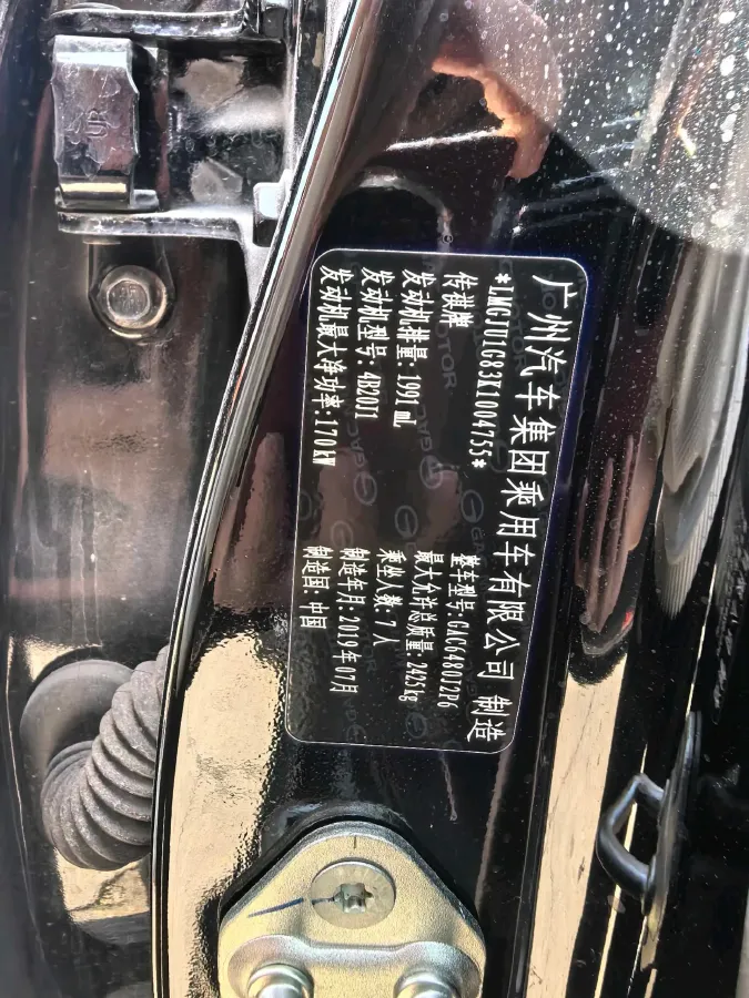 2019 GAC Trumpchi GS8 2.0T 252HP L4 6AT,autocango,china used car exporter,china ev exporter,chinese used car exporter,chinese used ev exporter