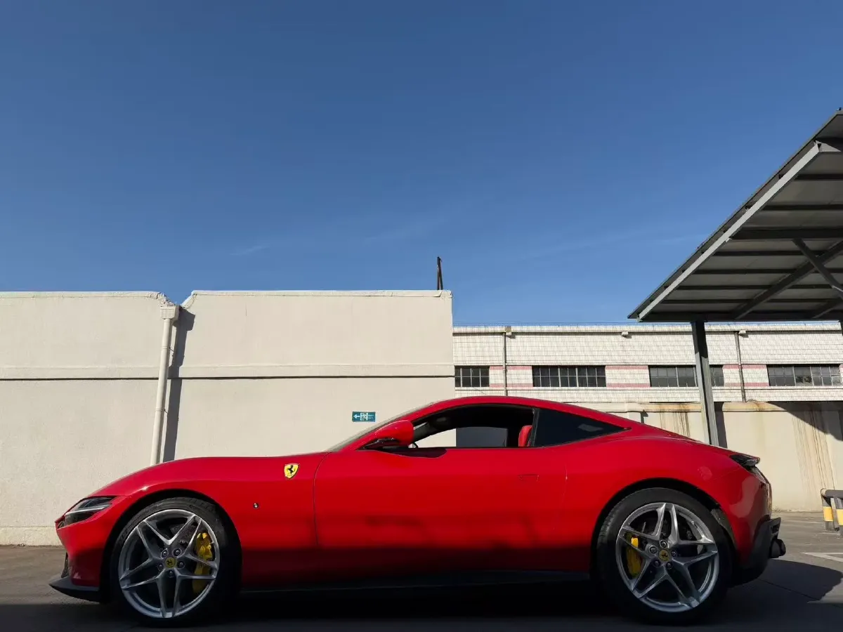 2020 Ferrari Roma 3.9T 620HP V8 8DCT,autocango,china used car exporter,china ev exporter,chinese used car exporter,chinese used ev exporter