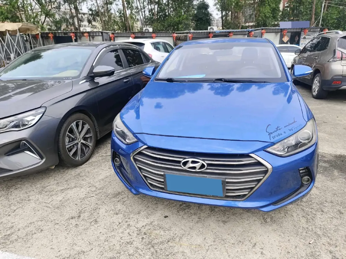 2016 Hyundai Elantra 1.6L 130HP L4 6AT,autocango,china used car exporter,china ev exporter,chinese used car exporter,chinese used ev exporter