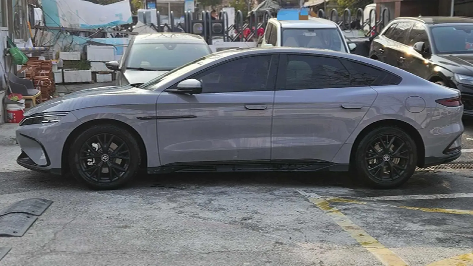 2025 BYD Han 1.5T 156HP L4 E-CVT PHEV,autocango,china used car exporter,china ev exporter,chinese used car exporter,chinese used ev exporter