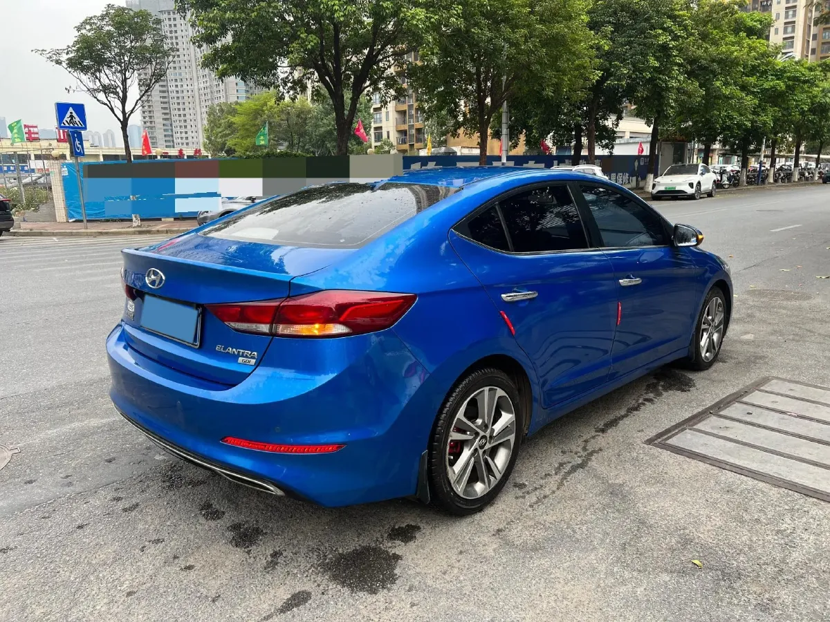 2016 Hyundai Elantra 1.6L 130HP L4 6AT,autocango,china used car exporter,china ev exporter,chinese used car exporter,chinese used ev exporter
