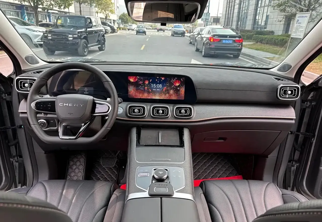 2023 Chery Tiggo 9 2.0T 261HP L4 7DCT,autocango,china used car exporter,china ev exporter,chinese used car exporter,chinese used ev exporter